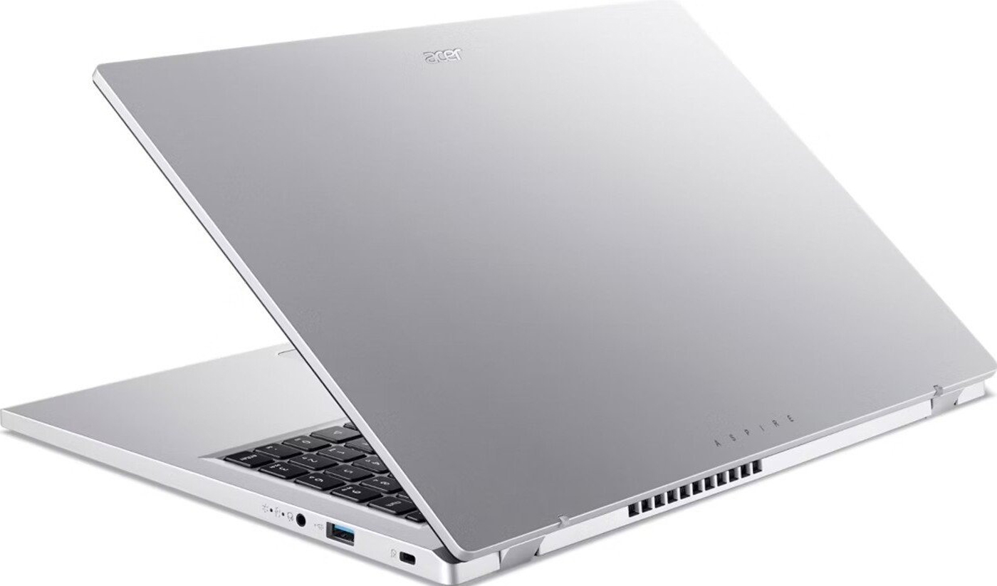Acer Aspire Lite 15 AL15-61P-R83Y 15.6" (AMD Ryzen 5 8640HS, AMD Radeon Graphics 760M) 16ГБ, 512ГБ SSD, noOS, серебристый (NX.D52CD.003)