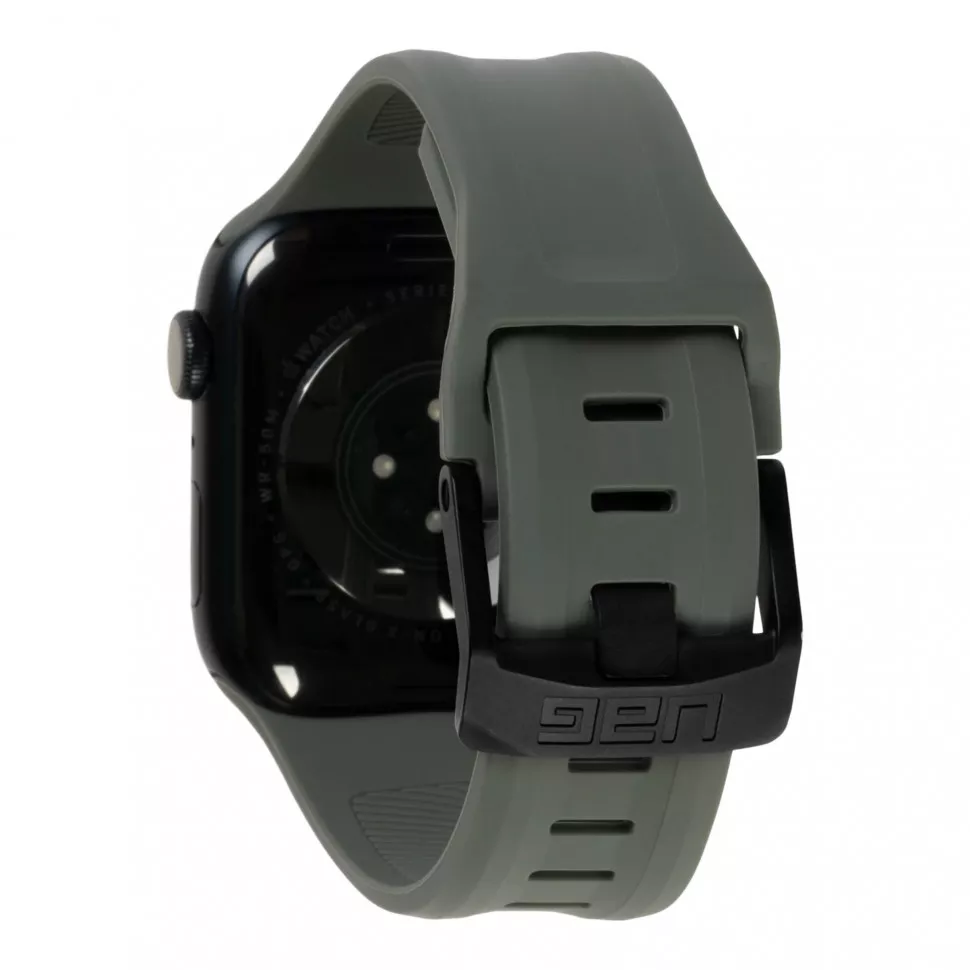 UAG Scout Silicone для Apple Watch 44/45/46/49 мм, зеленый (Foliage Green) 191488117245