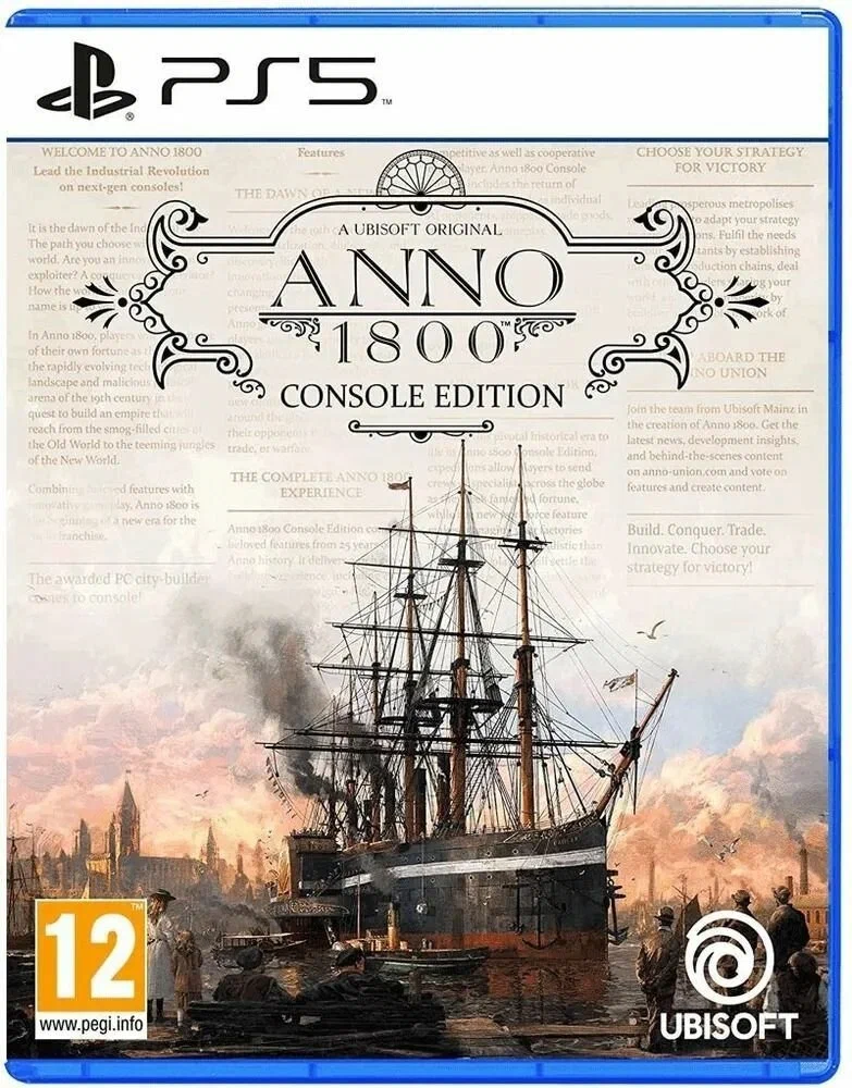 Игра Anno 1800 Console Edition для PS5, Русская версия