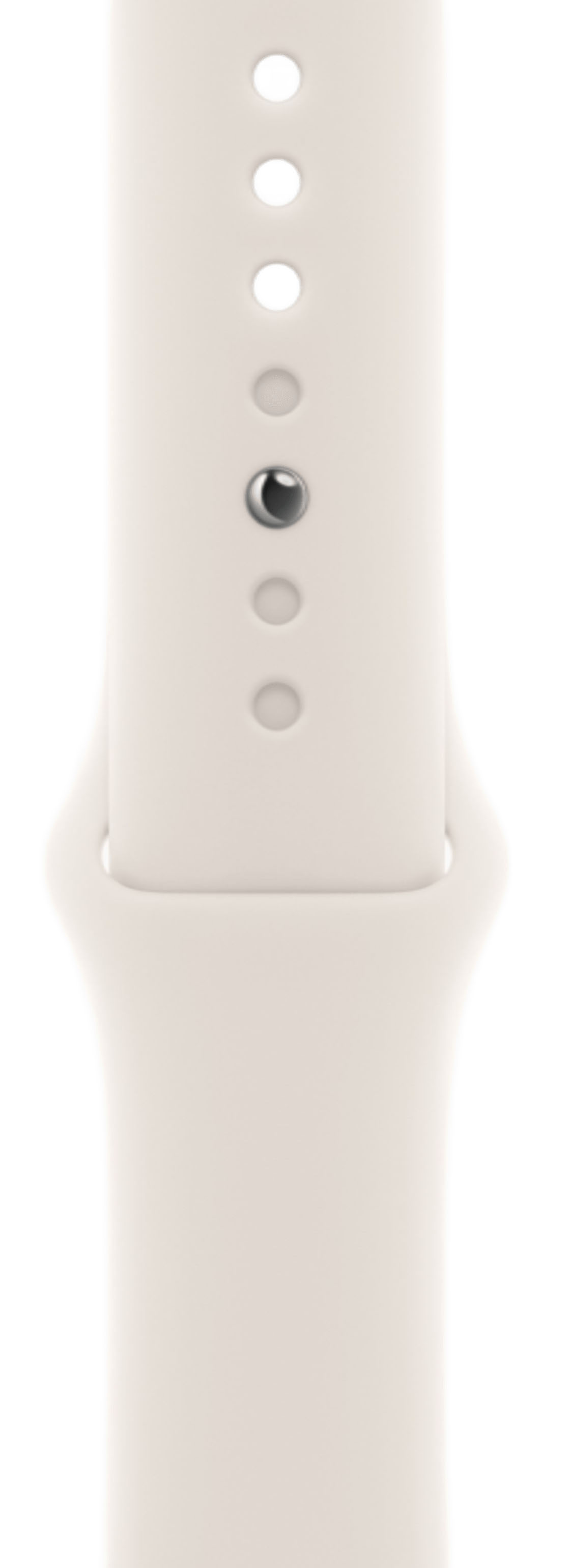 Apple Watch Series 11 46mm, Rose Gold Aluminum Case with Sport Band Starlight