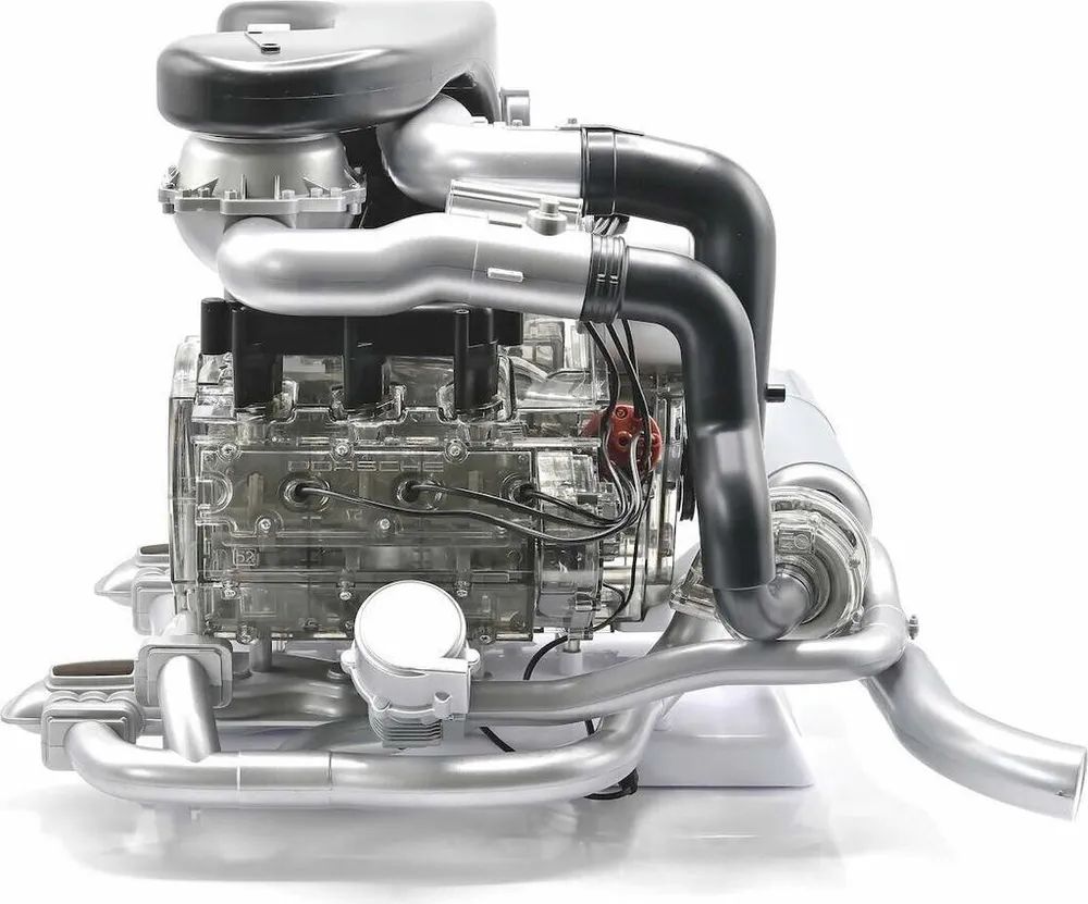 Конструктор макет двигателя Franzis Porsche 911 Turbomotor в масштабе 1:3