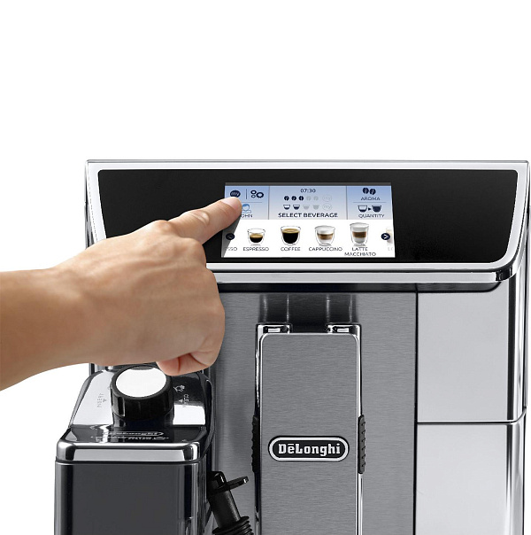 DeLоnghi PrimaDonna Elite ECAM 650.75.MS, серебристый