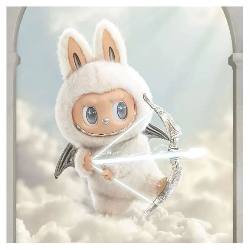 Игрушка Labubu The Monsters Zimomo Angel in Clouds (Pop Mart)