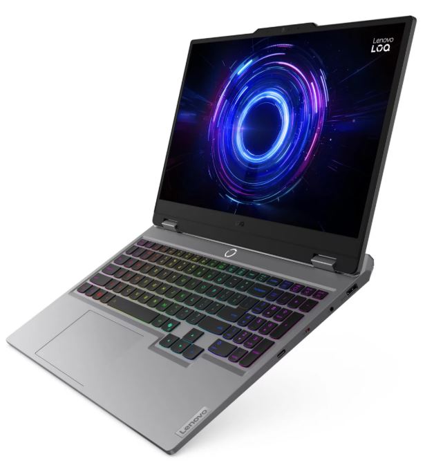 Lenovo LOQ 15IRX10 15.6" (Intel Core i7 13700HX, NVIDIA GeForce RTX 5060) 24ГБ, 512ГБ SSD, noOS, серый (83JE00L3PS)