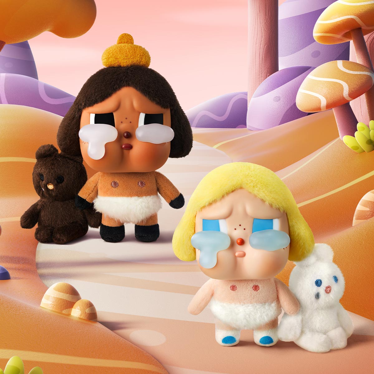Игрушка Labubu The Monsters Crybaby Crying Again - Vinyl Face (Pop Mart)