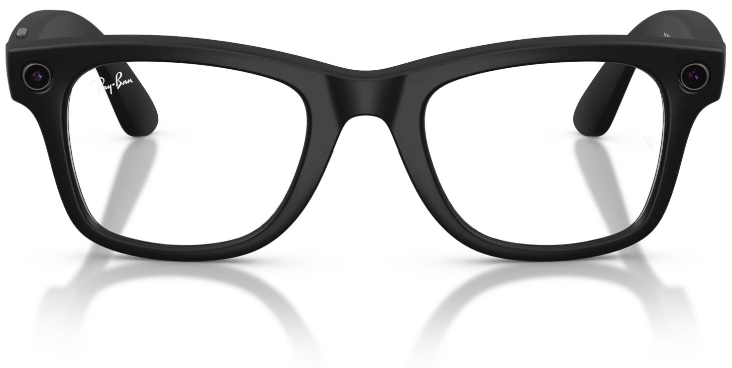 Умные очки Ray-Ban Meta (Gen 2) Wayfarer RW4012 155-53 Size, Matte Black/Transitions Gray (8056262721384)