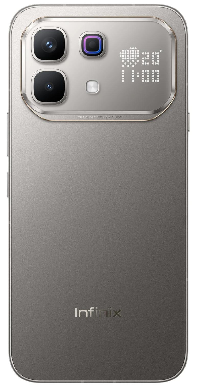 Смартфон Infinix NOTE 60 Pro 5G 12/256ГБ, серый (Mist Titanium)