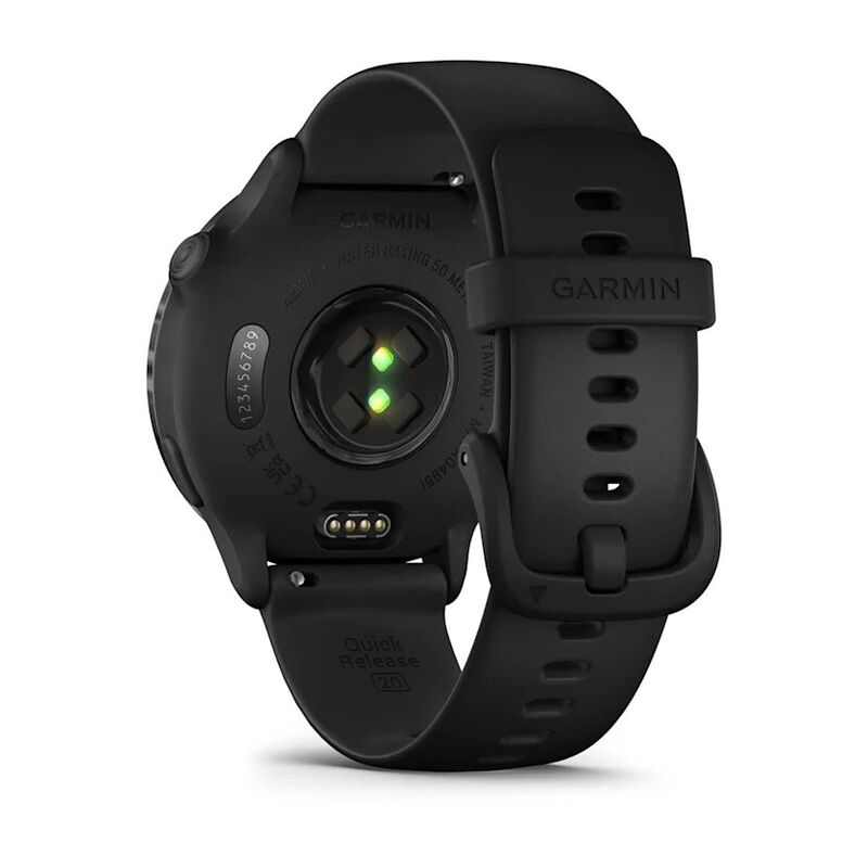 Garmin Vivoactive 6, темно-серый с черным ремешком (010-02985-00)