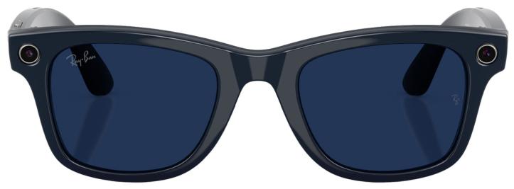 Умные очки Ray-Ban Meta (Gen 2) Wayfarer S53 (L), Shiny Cosmic Blue/Transitions Sapphire (6628MF53)