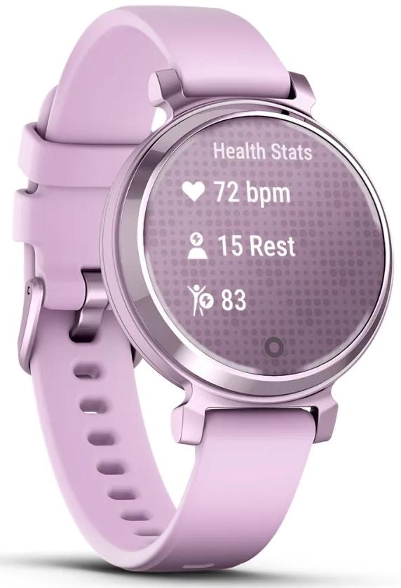 Умные часы Garmin Lily 2, сиреневый с сиреневым силиконовым ремешком (010-02839-01)