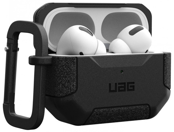 Чехол + карабин UAG Scout Case Black для Apple AirPods Pro 2, черный (104123114040)