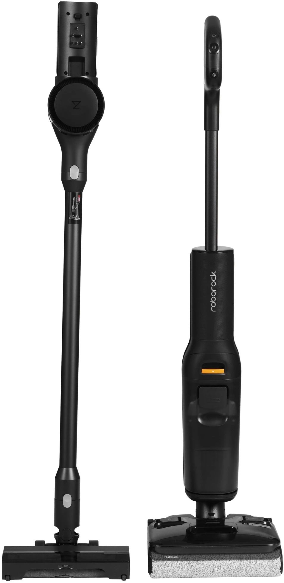 Вертикальный моющий пылесос Roborock F25 ACE Combo, черный