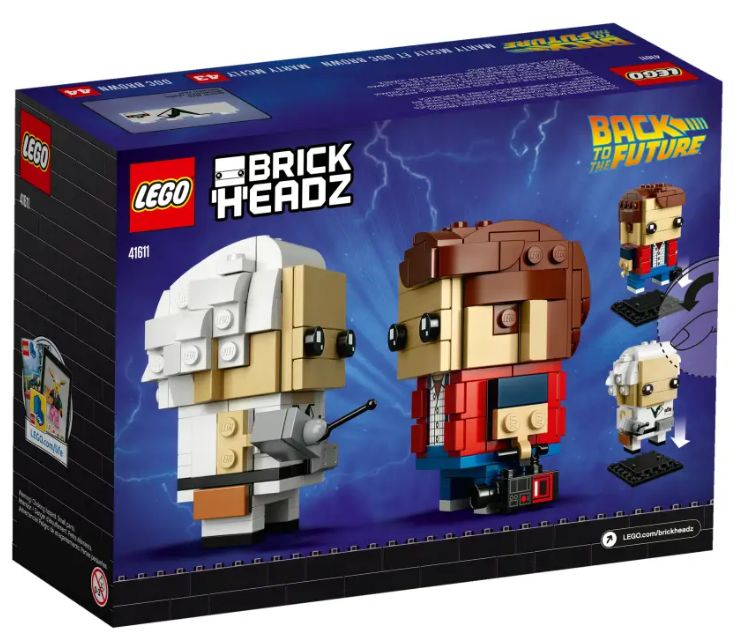 LEGO BrickHeadz 41611 Марти Макфлай и Доктор Браун