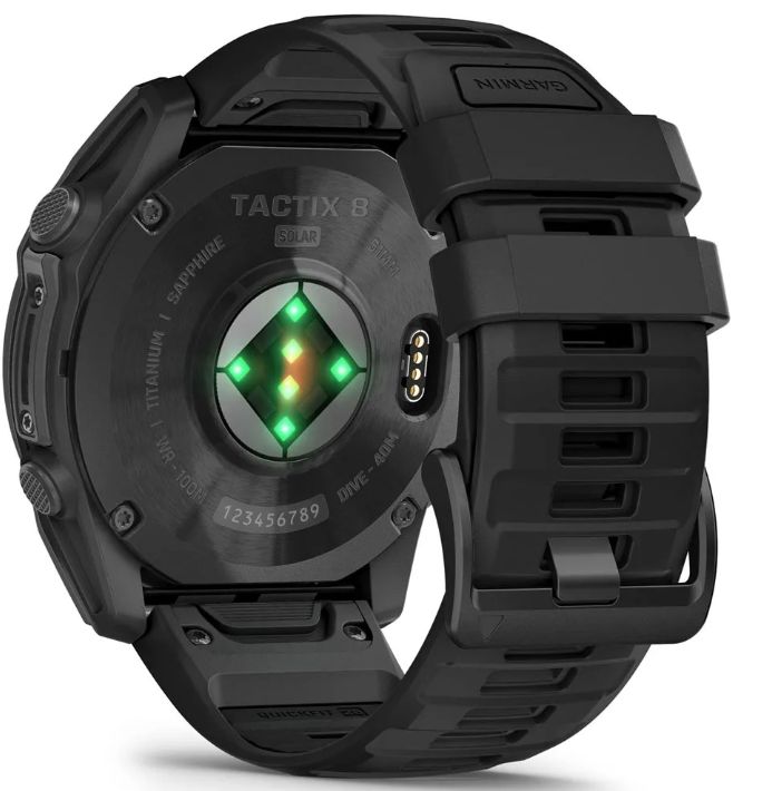 Garmin Tactix 8 51 mm Solar Elite, черный (010-03407-11)