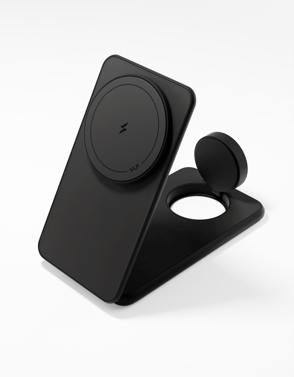 Беспроводное зарядное устройство VLP Alum Power Pro для iPhone, черный титан (1092012)