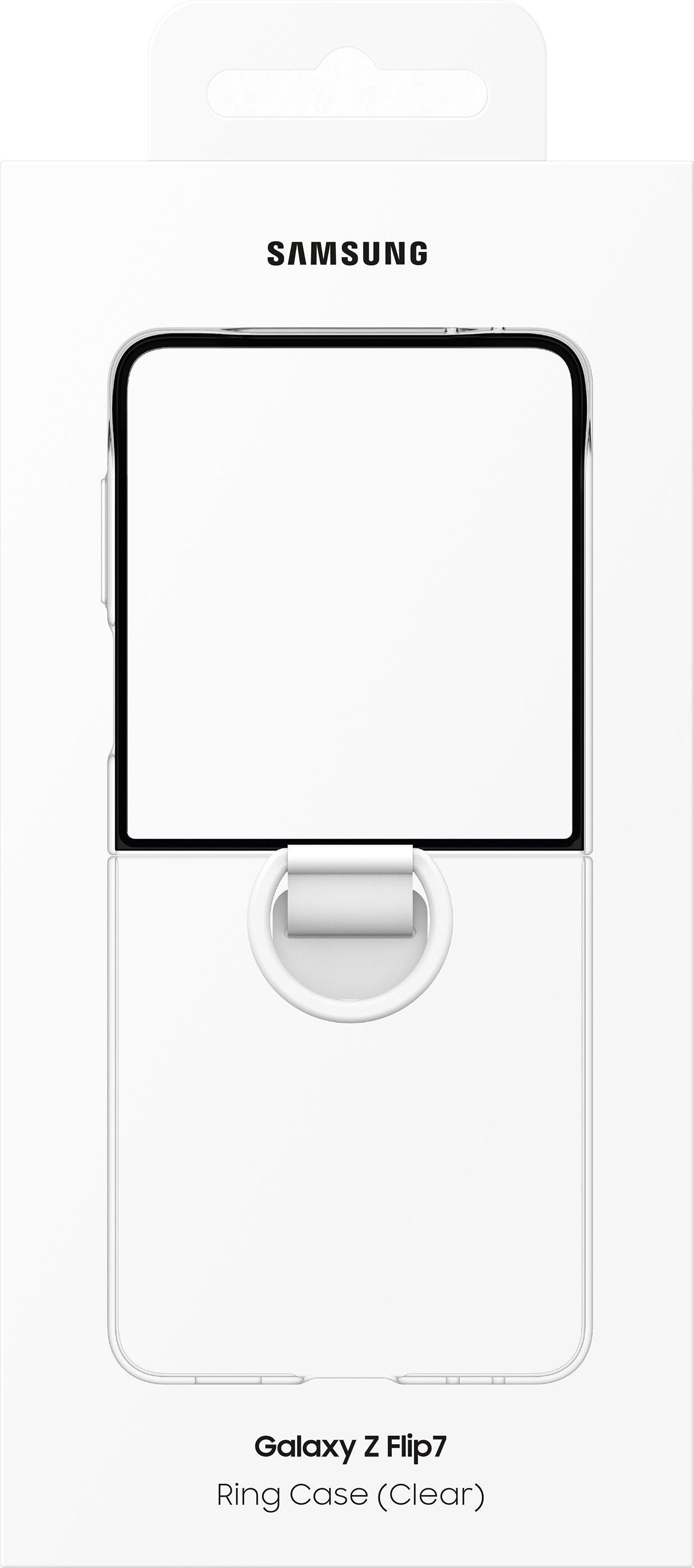 Samsung Ring Case для Galaxy Z Flip7, прозрачный (EF-QF766CTEGRU)