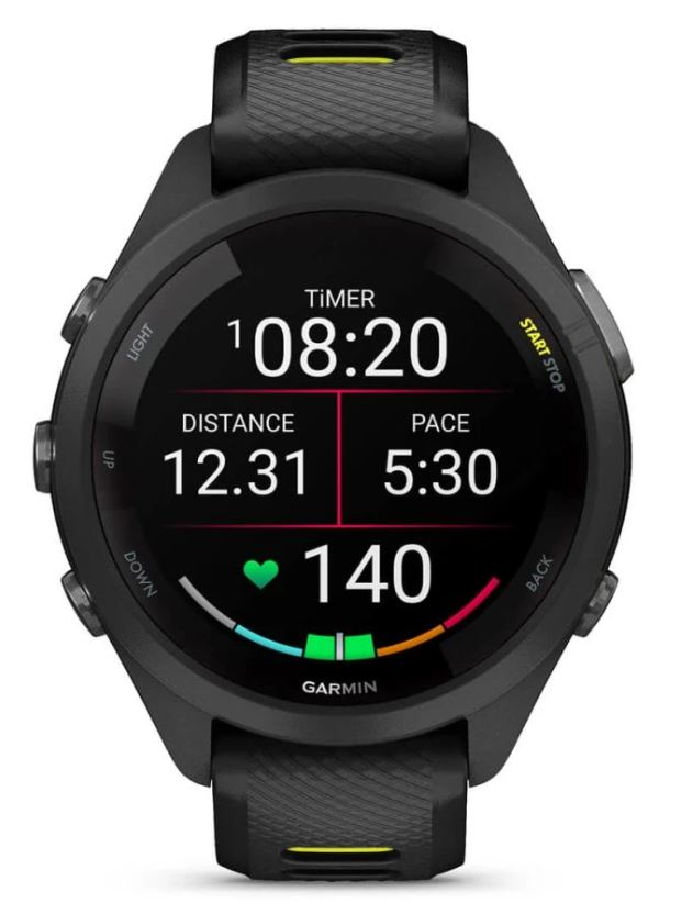 Garmin Forerunner 265s, черный (010-02810-13)