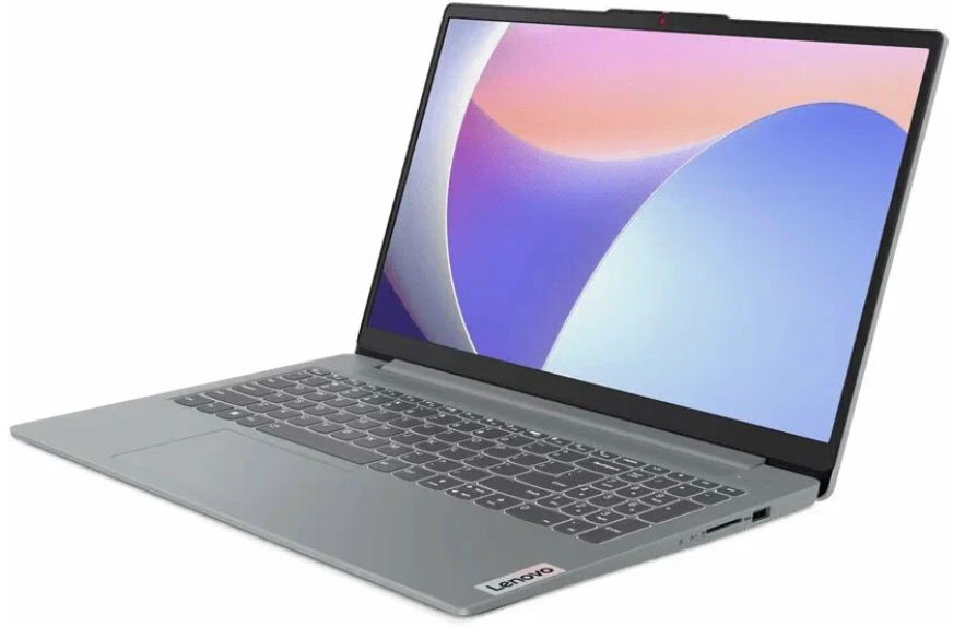 Lenovo IdeaPad Slim 3 15IRU8 15.6" (Intel Core i7 13620H, Intel UHD Graphics) 16ГБ, 512ГБ SSD, noOS, серый (83EM00C1RK)