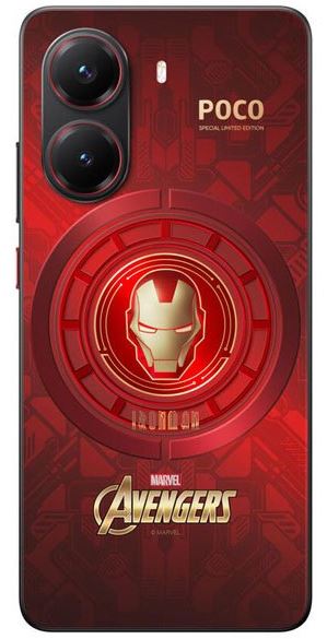 Xiaomi Poco X7 Pro 12/512Гб, Iron Man Edition Red