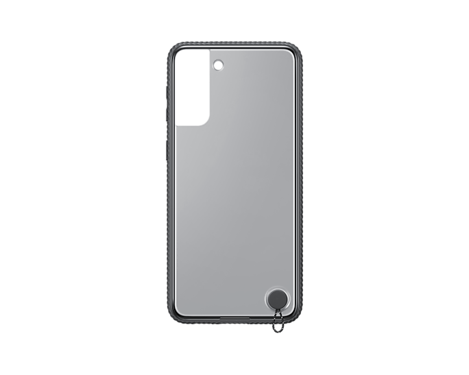 Чехол (клип-кейс) для Samsung Galaxy S21+ Protective Standing Cover прозрачный/черный (EF-GG996CBEGRU)