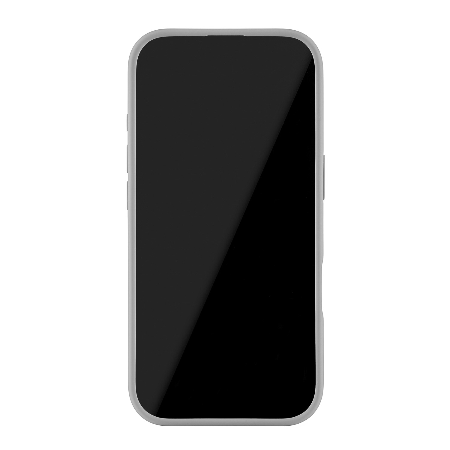 Чехол uBear Touch Mag Case с MagSafe для iPhone 17 (силикон, софт-тач), светло-серый (CS541LG63TH-I25M)