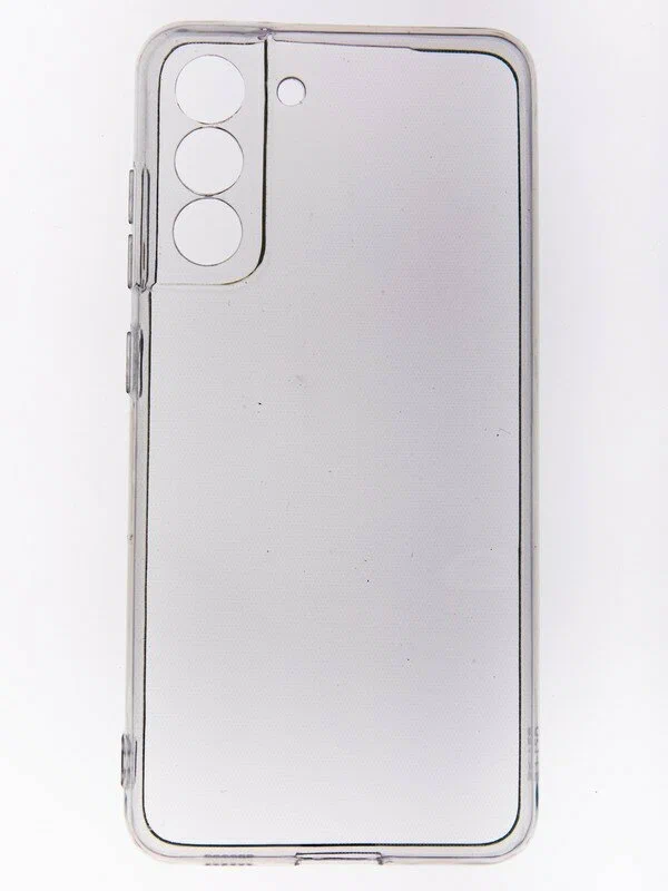 Силиконовый чехол для Samsung Galaxy S21 FE, прозрачный