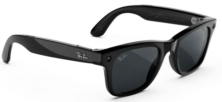 Умные очки Ray Ban Meta Wayfarer (Gen3) 149-50 Shiny Black/Transitions Grey Lenses