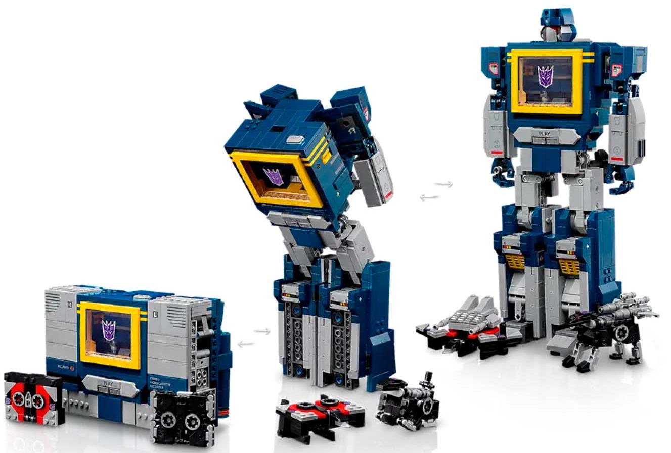Конструктор LEGO Icons 10358 Transformers: Soundwave