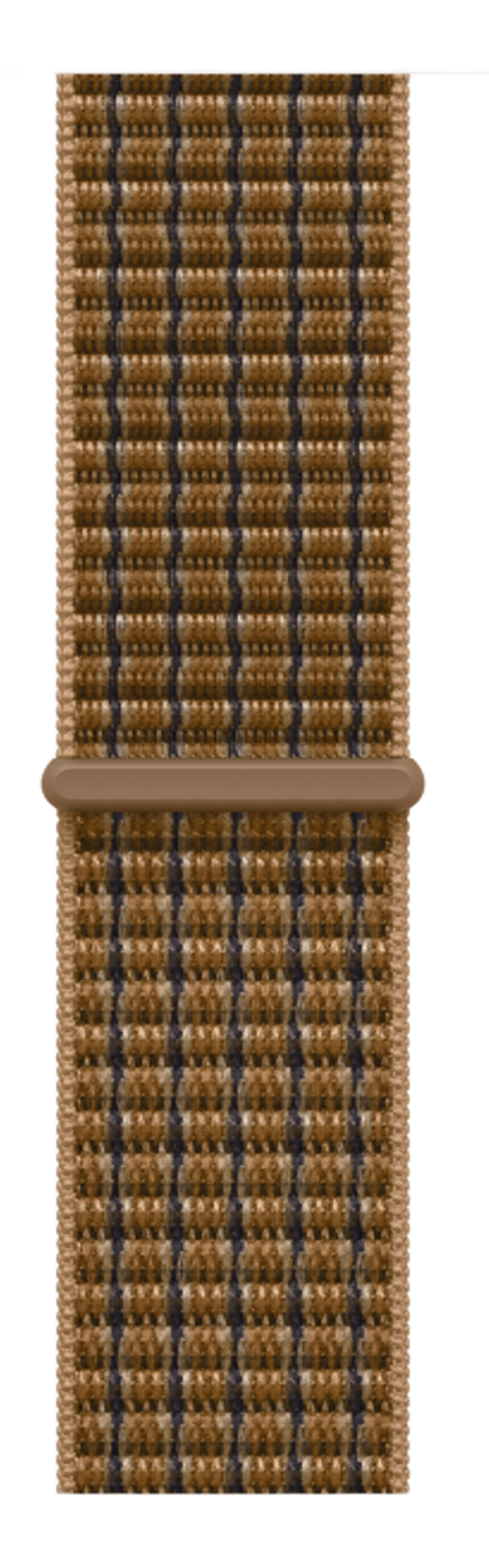 Apple Watch Series 12 42mm Dark Bronze Aluminum Case with Sport Loop Light Umber Plaid