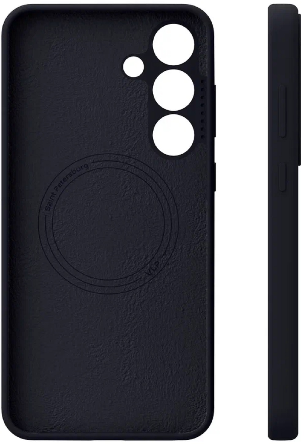 Чехол VLP Aster Case с MagSafe для Samsung Galaxy S25 FE, темно-синий (1057195)