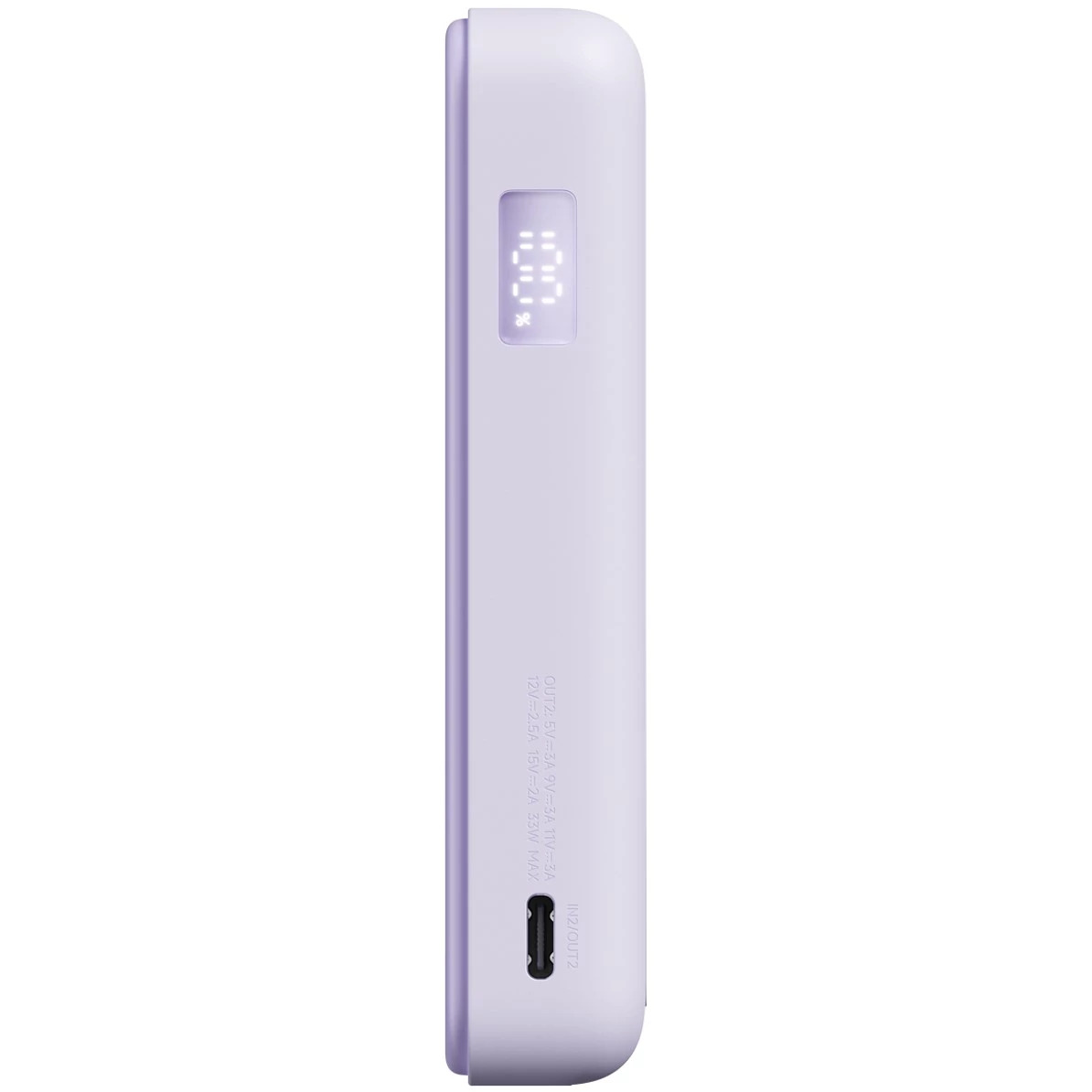 Xiaomi Magnetic Power Bank 10000mAh 7.5W, фиолетовый (WPB1007Z)