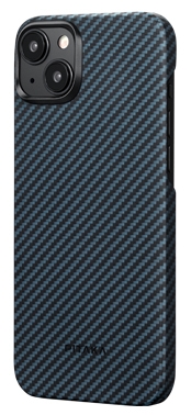 Чехол PITAKA MagEZ Case 4 1500D для iPhone 15 Plus, черно-синий, кевлар (KI1508M)