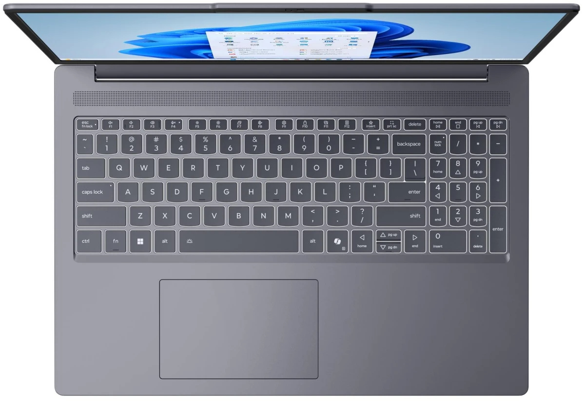 Ноутбук Lenovo IdeaPad Slim 3 16ARP10 (AMD Ryzen 5 150, AMD Radeon 660M Graphics) 16ГБ, 512ГБ SSD, noOS, серый (83K800B8RK)