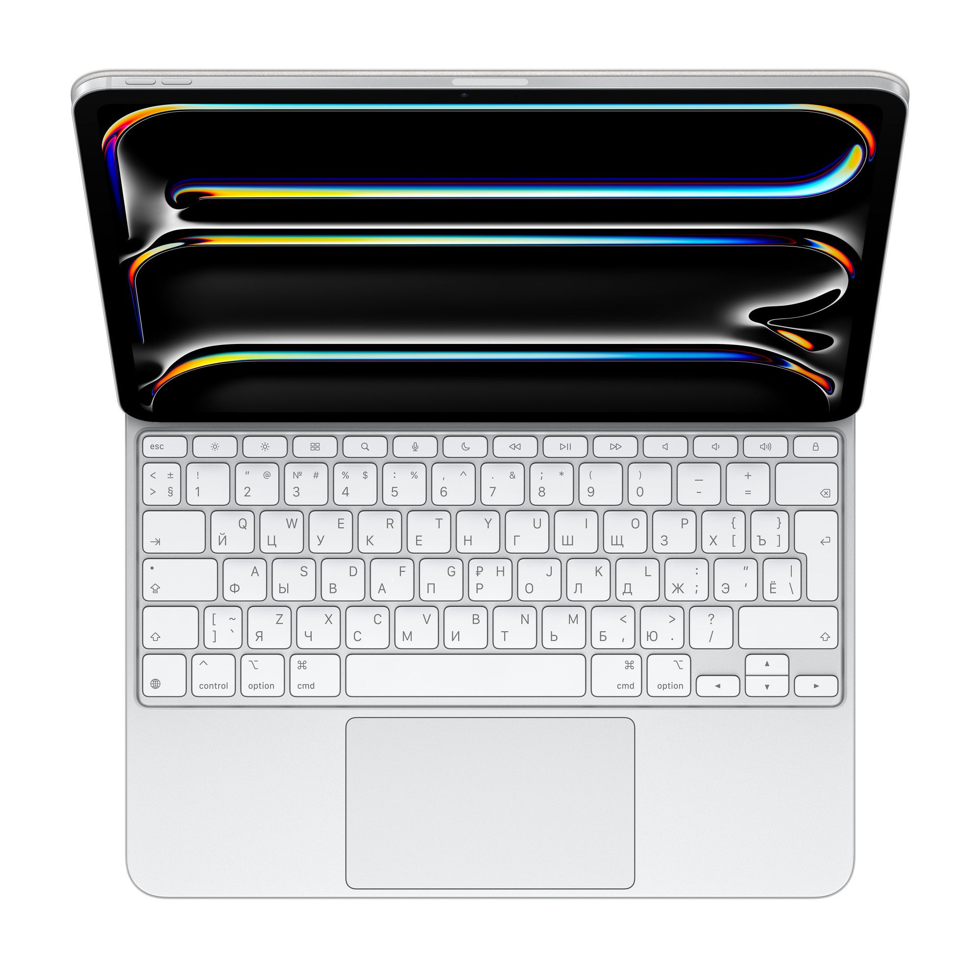Клавиатура Apple Magic Keyboard для iPad Pro 13 M4 (2024), белый (MWR43RS/A)