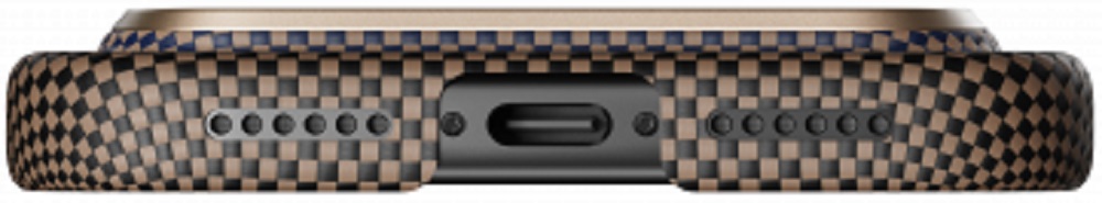 Чехол PITAKA Ultra-Slim с MagSafe для iPhone 17 Pro, принт закат (Sunset) (KI1702SP)