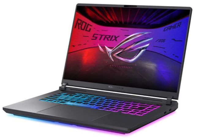 Asus ROG Strix G16 G615JMR-S5202 (Intel Core i7 14650HX, NVIDIA GeForce RTX 5060) 16ГБ, 1ТБ SSD, Windows 11 Pro, черный (90NR0LB1-M00950)