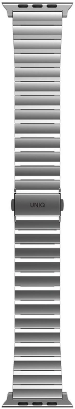 Uniq Strova Strap Link Steel для Apple Watch 44/45/46/49мм, Silver (44MM-STRVSIL)