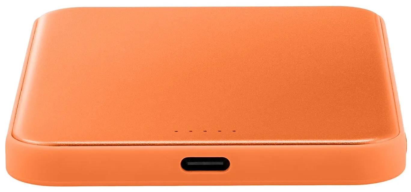 Внешний аккумулятор uBear Strike 5000 mAh, PD30W, Qi2.2, оранжевый (PB30CS5000-PDM)