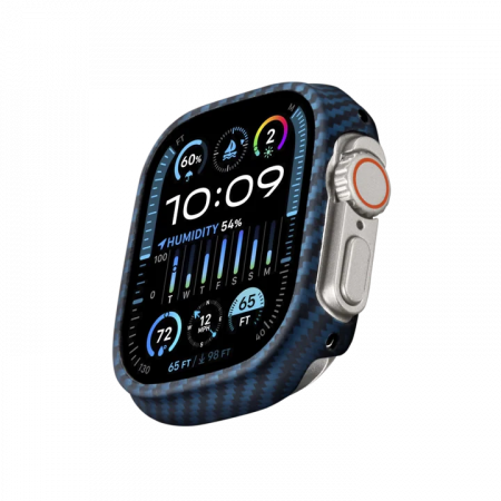 Чехол Pitaka для Apple Watch Ultra 49мм, синий KW2302A