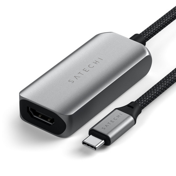 Satechi USB-C - HDMI 2.1 8K, серый (ST-AC8KHM)