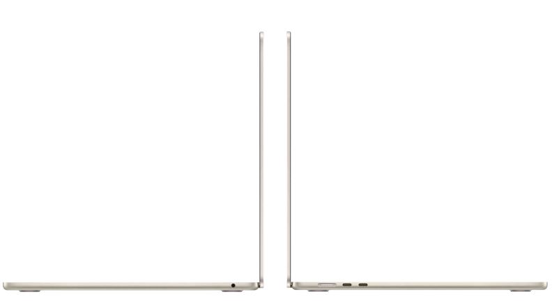 Apple MacBook Air 15 (M5, 10C/10C, 2026), 32 ГБ, 512 ГБ SSD, Starlight (Z1LT000MJ)