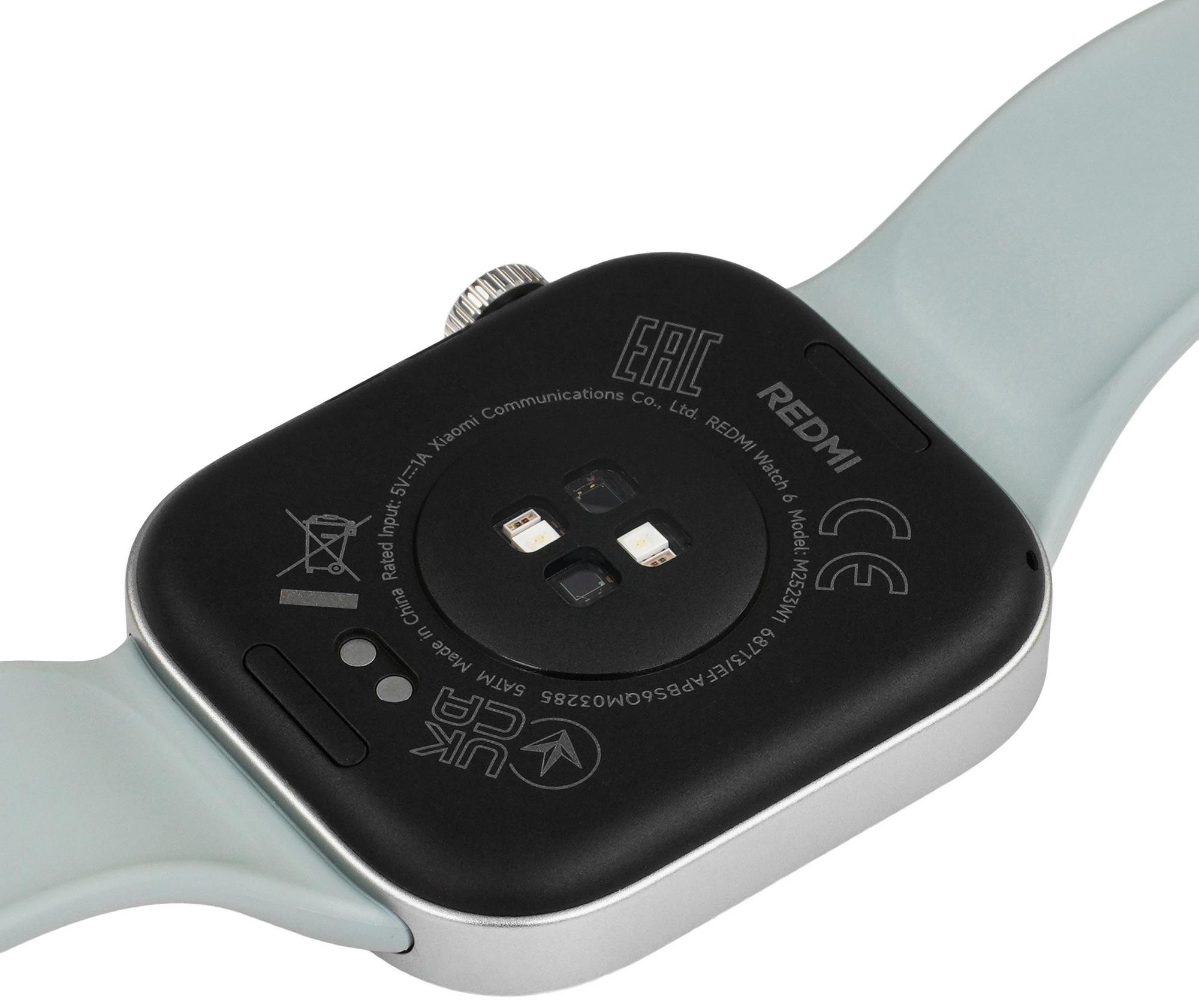 Смарт-часы Xiaomi Redmi Watch 6, голубой (Gracier Blue)