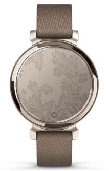 Garmin Lily 2 Classic 38 mm Cream Gold / Coffee Nylon Band (010-02839-62)