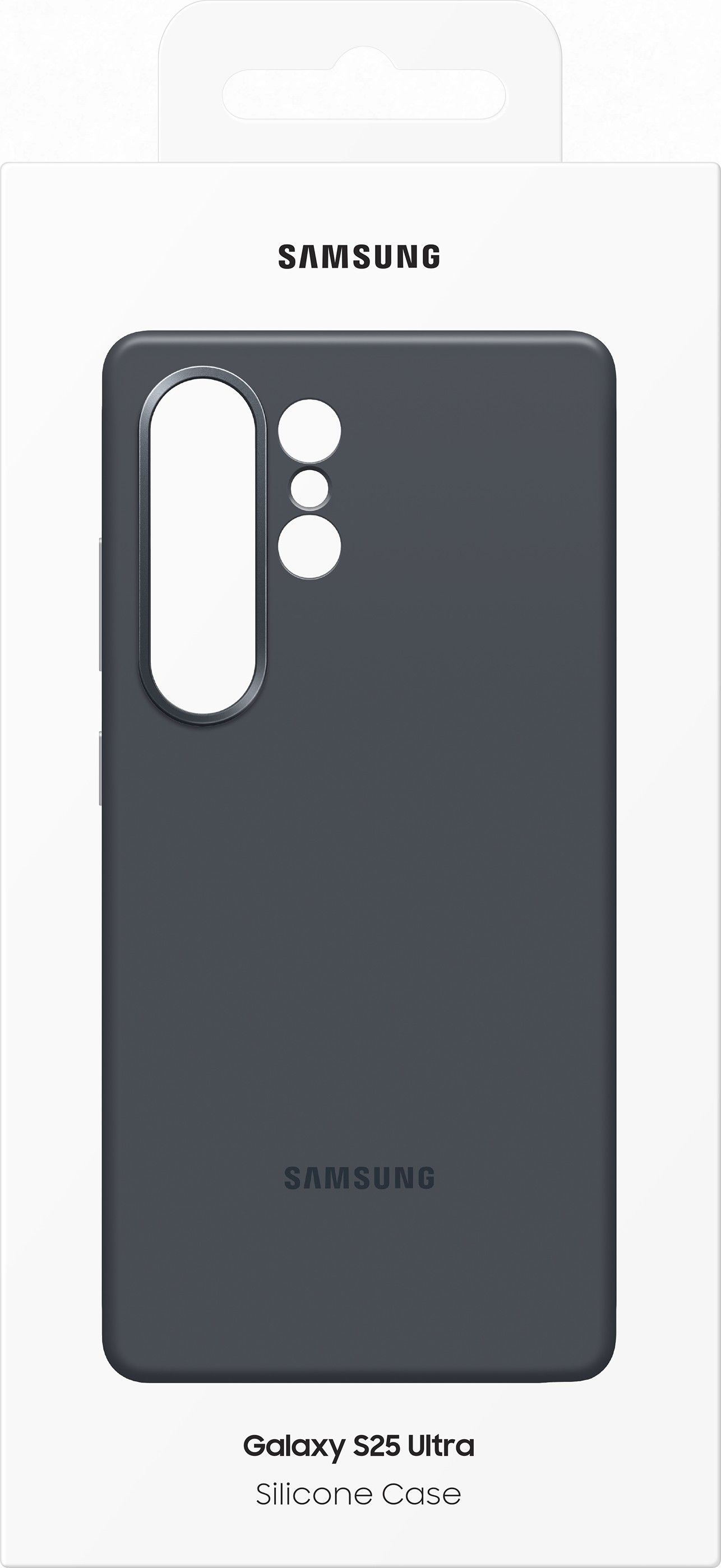 Samsung Silicone Case для Galaxy S25 Ultra, черный (EF-PS938CBEGRU)
