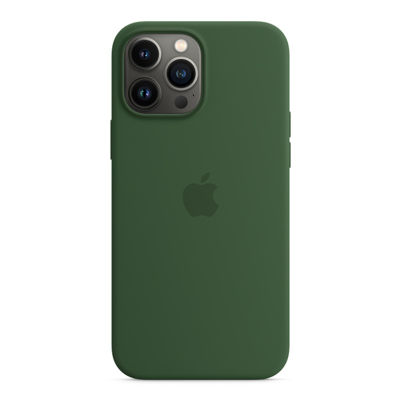 Силиконовый чехол MagSafe для iPhone 13 Pro Max, цвет «зелёный клевер» MM2P3ZE/A