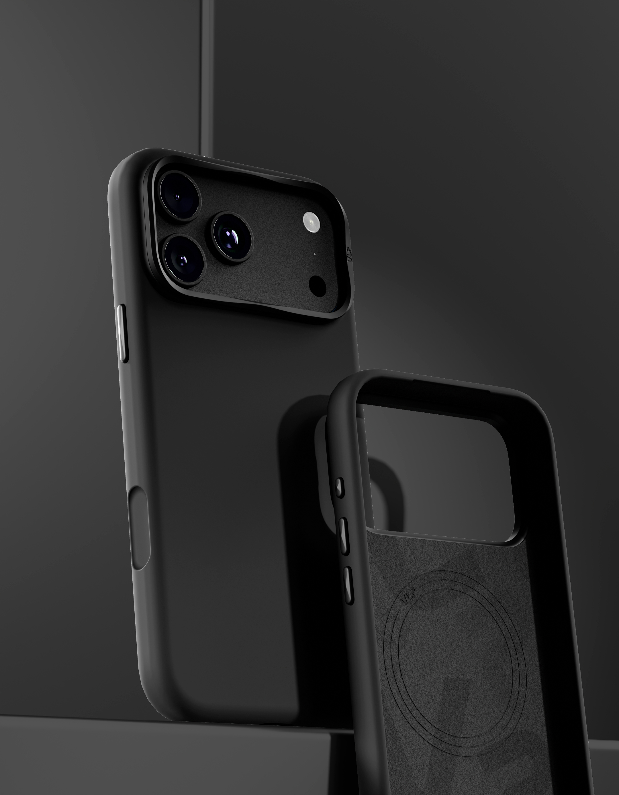 Чехол VLP Aster Pro Case с MagSafe для iPhone 18 Pro, черный (10524229)