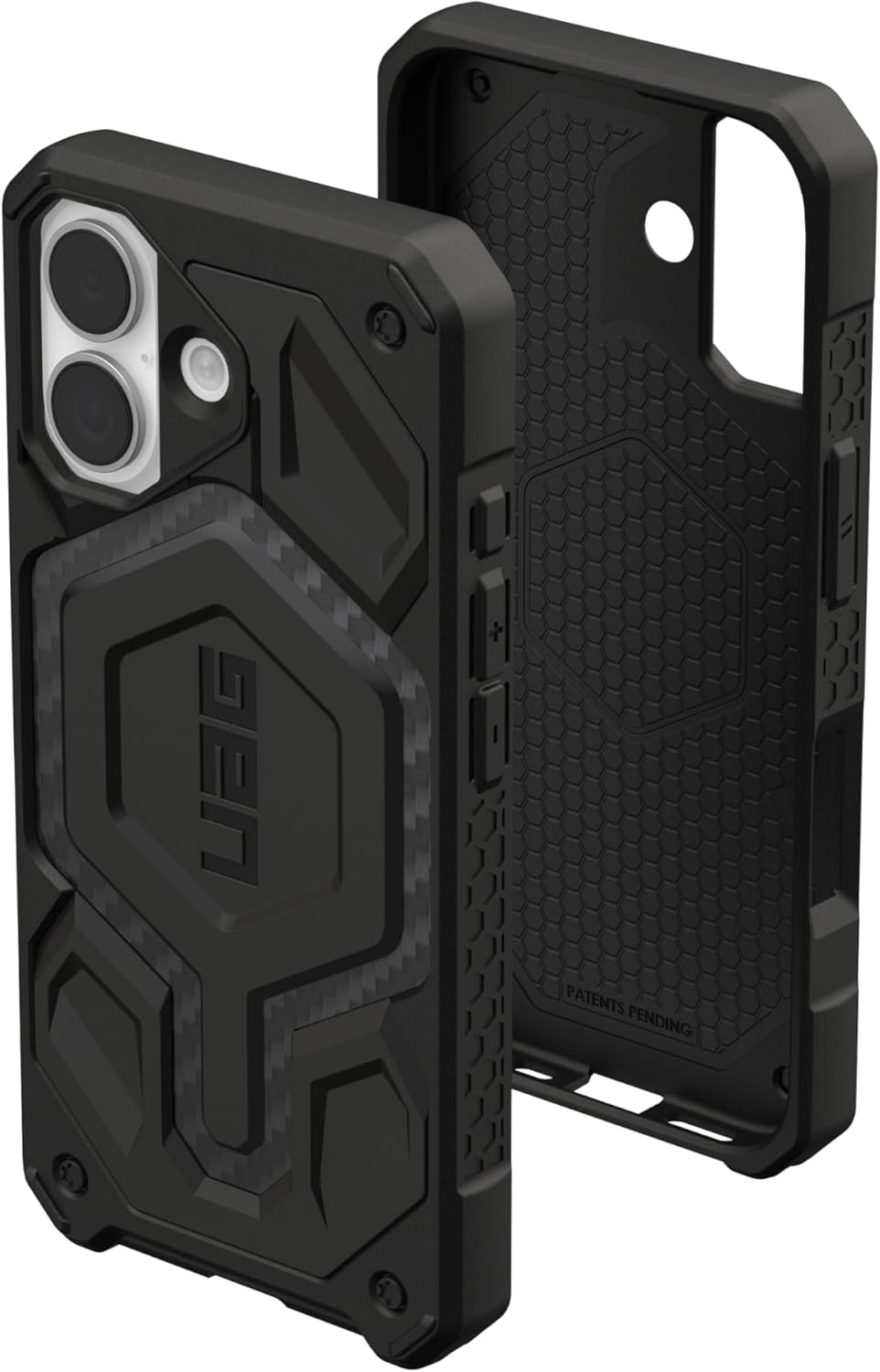 UAG Monarch Pro с MagSafe для iPhone 17, карбон (Carbon Fiber) 114516114242
