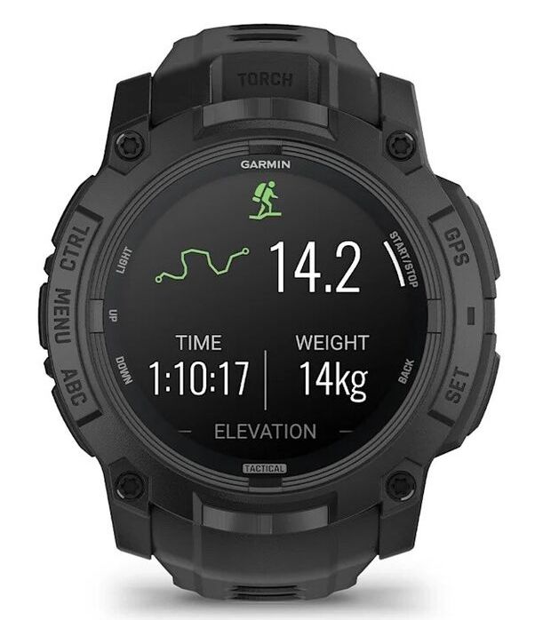 Garmin Instinct 3 50 mm AMOLED Tactical Edition, Black (010-03020-50)