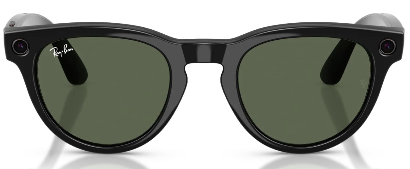 Умные очки Ray Ban Meta Headliner (Gen2) RW4013, Shiny Black/G15 Green (8056262721285)