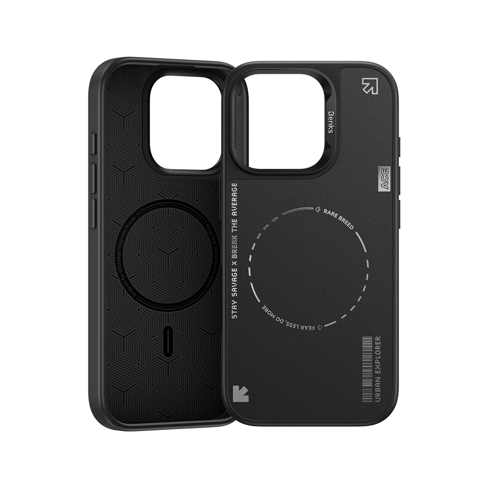 Чехол силиконовый Benks Basis с MagSafe для iPhone 16 Pro, черный (C.K.QS.AP.JJ.BK65)